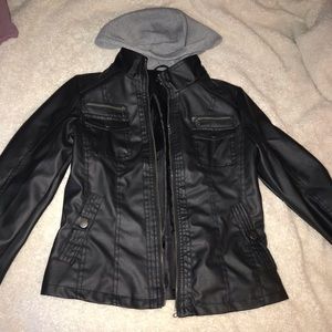 Faux leather jacket for sell❕❗️